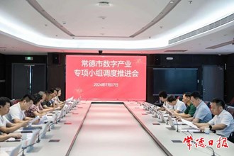 常德市數(shù)字產(chǎn)業(yè)專項(xiàng)小組調(diào)度推進(jìn)會(huì)召開