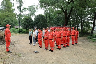【組圖】太陽山上防火演練忙