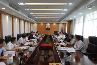 羅毅君周振宇與華電湖南公司劉明杰一行座談