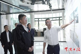 羅毅君帶隊赴小鵬匯天考察