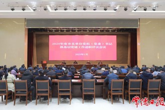 常德市委召開2024年度市直單位黨組（黨委）書記抓基層黨建工作述職評議會議