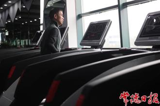 【組圖】春節(jié)過后 常德市民健身熱
