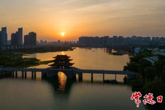 【攝影報道】夏日的常德像一幅油畫