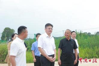 羅毅君在鼎城區(qū)、津市市調(diào)研