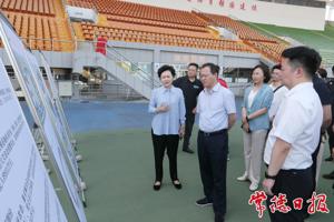 周振宇調研“湘超”籌備及場館改造工作強調：提升城市體育公共服務水平 推動體育事業(yè)與城市發(fā)展深度融合