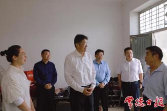 羅毅君下沉接訪并調度領辦包案信訪事項