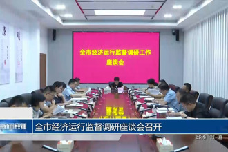 全市經(jīng)濟(jì)運(yùn)行監(jiān)督調(diào)研座談會(huì)召開(kāi)
