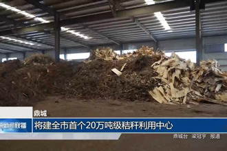 鼎城：將建全市首個(gè)20萬噸級(jí)秸稈利用中心
