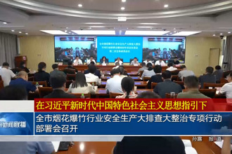 常德市煙花爆竹行業(yè)安全生產(chǎn)大排查大整治專項(xiàng)行動(dòng)部署會(huì)召開