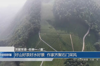 好山好茶好水好景 作家齊聚石門采風(fēng)