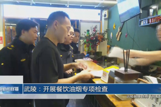 武陵：開展餐飲油煙專項檢查