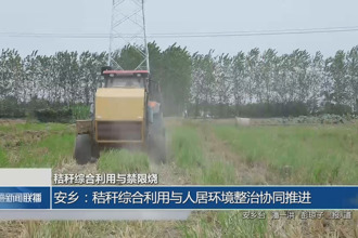 安鄉(xiāng)：秸稈綜合利用與人居環(huán)境整治協(xié)同推進