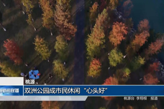 桃源：雙洲公園成市民休閑“心頭好”